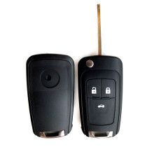 CHAVE CANIVETE CHEVROLET MODELO 3 BOTÕES Vo6