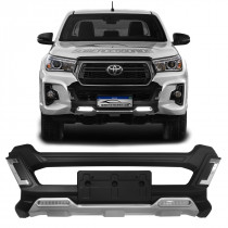 FRONT BUMPER DIANTEIRO TOYOTA HILUX COM LED Vo6