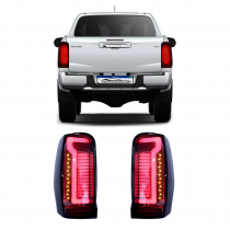 LANTERNA MITSUBISHI TRITON L200 FUMÊ FULL LED Vo6