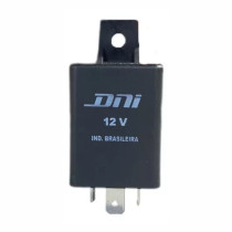 RELE DE PISCA 4 TERMINAIS 12V COM SUPORTE DNI