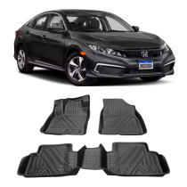 JOGO DE TAPETE BANDEJA INTERNO HONDA CIVIC Vo6