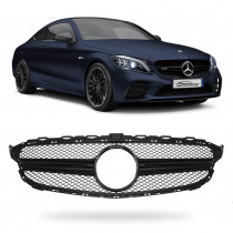 GRADE MERCEDES CLASSE C W205 BLADE BLACK PRETO Vo6