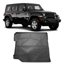 TAPETE BANDEJA PORTA MALAS JEEP WRANGLER EMBORRACHADO AUTOMOTIVO Vo6