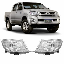 PAR DE FAROL PRINCIPAL TOYOTA HILUX Vo6