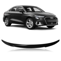 AEROFOLIO TRASEIRO AUDI A3 SEDAN MODELO M4 BLACK PIANO VO6