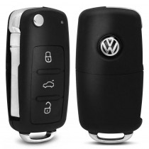 CHAVE CANIVETE MODELO VOLKSWAGEN LED 3 BOTOES