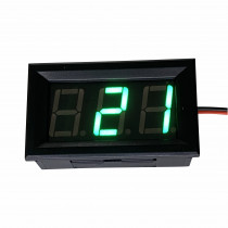 VOLTIMETRO MEDIDOR DE TENSÃO DIGITAL DISPLAY AZUL MINI TESTADOR 2 FIOS Vo6