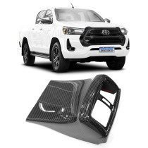 MOLDURA APLIQUE SAÍDA DE AR CENTRAL TRASEIRA TOYOTA HILUX Vo6