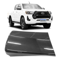MOLDURA APLIQUE CENTRAL TRASEIRA SEM SAÍDA DE AR TOYOTA HILUX Vo6