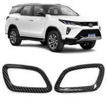 MOLDURA APLIQUE SAÍDA DE AR SUPERIOR TOYOTA SW4 CARBONO Vo6