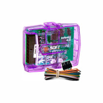MÓDULO SUBIDA VIDRO ELÉTRICO SOFT INFINITY PLUS UNIVERSAL MULTIUSO 4 PORTAS
