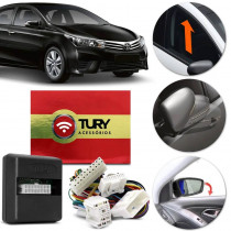 ACIONADOR VIDRO REBATIMENTO TILLT DOWN RETROVISORES ELET COROLLA 2015 EM DIANTE TURY