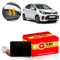 ACIONADOR VIDRO TURY ANTIESMAGAMENTO KIA PICANTO 2018 EM DIANTE PRO4.47AG