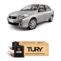 ACIONADOR VIDRO TURY ANTIESMAGAMENTO SYMBOL 2009 EM DIANTE CLIO 2010 EM DIANTE PRO4.25EO