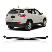 REAR BUMPER PARA-CHOQUE TRASEIRO JEEP COMPASS 2017 a 2020 EXT.  PRETO CRO MK2