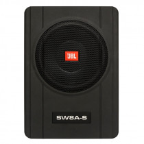 CAIXA SLIM AMPLIFICADA ATIVA JBL SW8A-S 8" SUBWOOFER 150W RMS 2 CANAIS