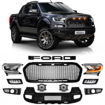 BODY KIT FORD RANGER RAPTOR TRANSFORMAÇÃO VO6