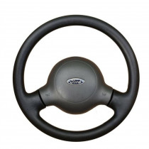VOLANTE FORD KA 2 RAIOS MOD ORIGINAL COM ACIONADOR BOZINA