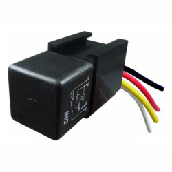 Relé De 4 Terminais Com Soquete 12v E 70a - Dni 7522