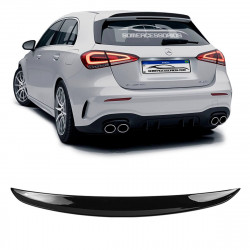AEROFÓLIO TRASEIRO MERCEDES CLASSE A W177 A200 A220 A300 BLACK PIANO Vo6