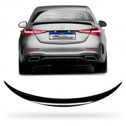 AEROFÓLIO TRASEIRO MERCEDES CLASSE C W206 C180 C200 BLACK PIANO Vo6