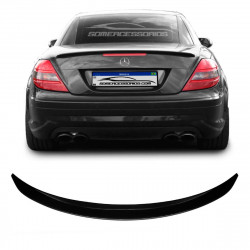 AEROFÓLIO TRASEIRO MERCEDES SLK R171 SLK200 SLK300 SLK55 BLACK PIANO Vo6