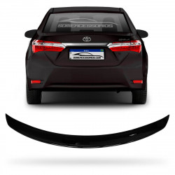 AEROFÓLIO TRASEIRO TOYOTA COROLLA BLACK PIANO CLASSIC Vo6