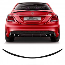 AEROFOLIO TRASEIRO MERCEDES CLASSE C W205 C180 C200 C250 C63 BLACK PIANO Vo6