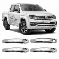APLIQUE MAÇANETA VOLKSWAGEN AMAROK CROMADO