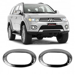 APLIQUE PISCA LATERAL MITSUBISHI PAJERO DAKAR CROMADO