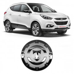 APLIQUE TAMPA COMBUSTÍVEL HYUNDAI IX35 CROMADO