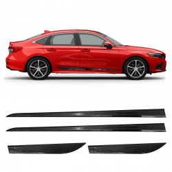 FRISO LATERAL HONDA CIVIC 2022 FIBRA DE CARBONO Vo6