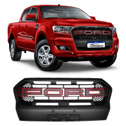 GRADE FORD RANGER RAPTOR T7 BLACK LOGO VERMELHO Vo6