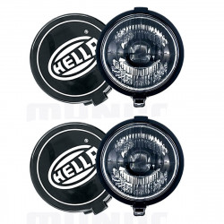 KIT FAROIS MILHA AUXILIARES HELLA 500 BLACK MAGIC ORIGINAL