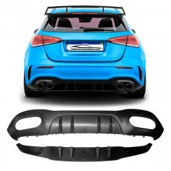 SPOILER DIFUSOR TRASEIRO MERCEDES CLASSE A W177 AMG Vo6
