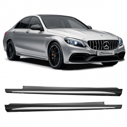 SPOILER LATERAL MERCEDES CLASSE C W205 C200 C250 C300 Vo6