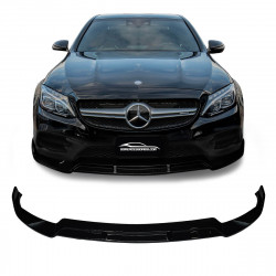 SPOILER PARACHOQUE DIANTEIRO MERCEDES CLASSE C W205 Black Vo6