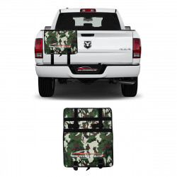 TRANSBIKE  TRUCKPAD  CAMINHONETE 2 BIKE CAMUFLADO SOMeACESSORIOS