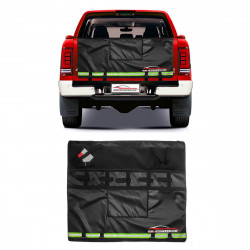 TRANSBIKE TRUCKPAD CAMINHONETE 5 BIKE PRETO SOMeACESSORIOS