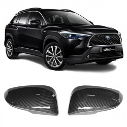 APLIQUE CAPA CARBONO RETROVISOR COROLLA CROSS Vo6