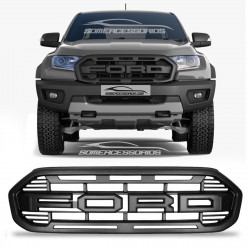 GRADE DIANTEIRA FORD RANGER RAPTOR BLACK Vo6