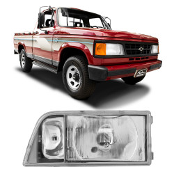 FAROL ESQUERDO H4 GM CHEVROLET D20 D40 VERANEIO BONANZA ARTEB