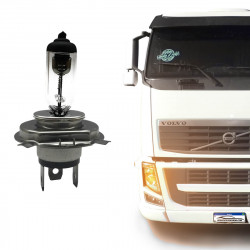 LÂMPADA H4 24V HALÓGENA 3200K MORNA TIGER AUTO