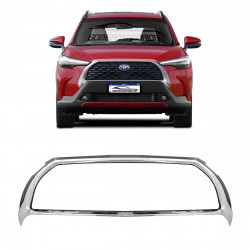 FRISO DE GRADE COROLLA CROSS CROMADO Vo6