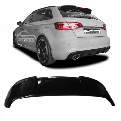 AEROFÓLIO TRASEIRO AUDI A3 HATCHBACK BLACK PIANO VO6