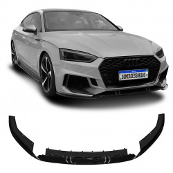SPOILER DIANTEIRO AUDI A5 ESTILO RS 5 BLACK PIANO Vo6