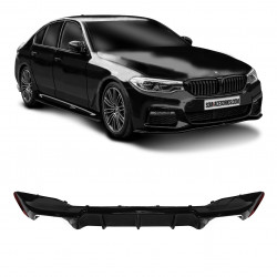 SPOILER DIFUSOR TRASEIRO BMW SÉRIE 5 G30 FIBRA CARBONO Vo6