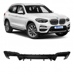 SPOILER DIFUSOR TRASEIRO BMW X3 G01  BLACK PIANO Vo6