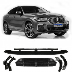 KIT ESPORTIVO SPOILERS BMW X6 G06 BLACK PIANO Vo6