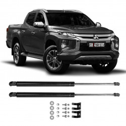 KIT DE ELEVAÇÃO DO AMORTECEDOR DIANTEIRO A GÁS MITSUBISHI L200 TRITON AÇO INOXIDÁVEL Vo6